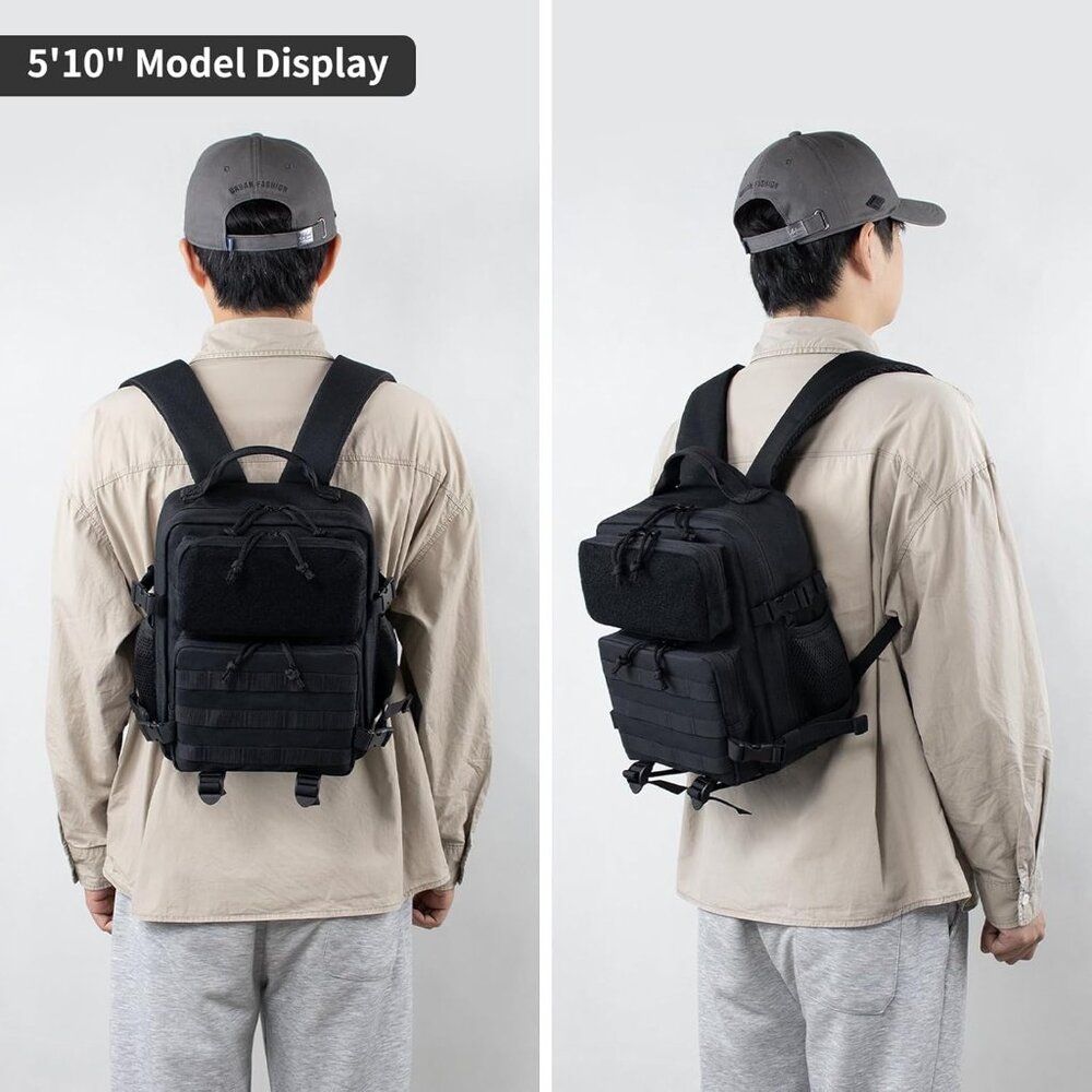 Lightweight 10l Mini Assault Backpack - Versatile… - image 6